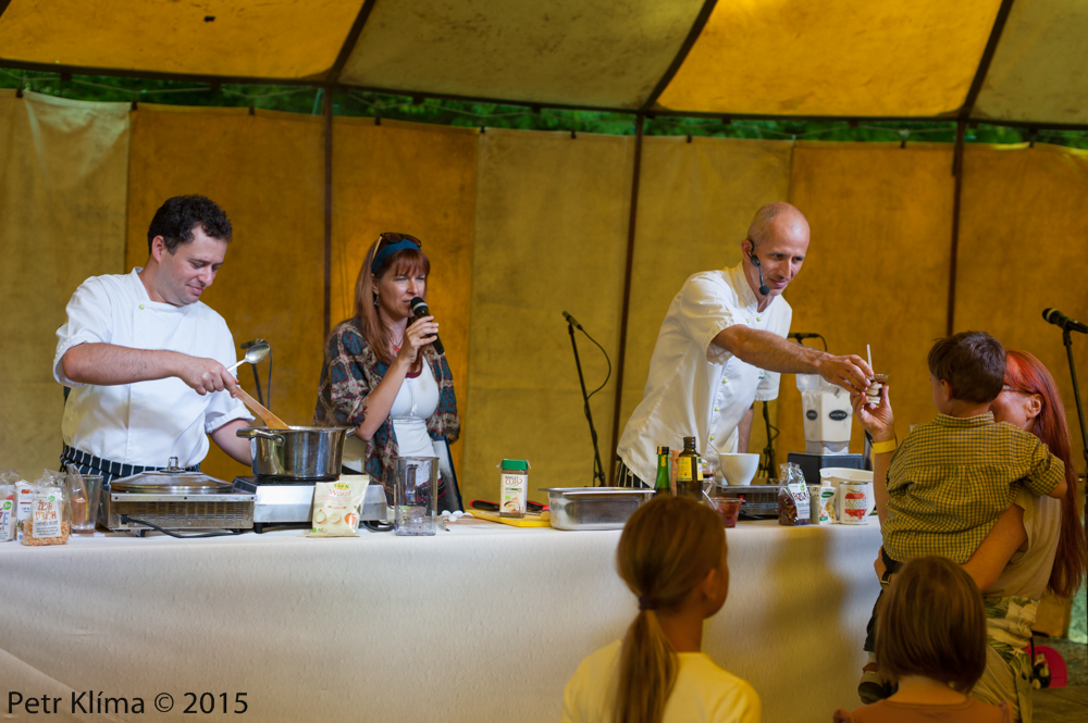 Biodožínky 2015 /fotoreport z cooking show/