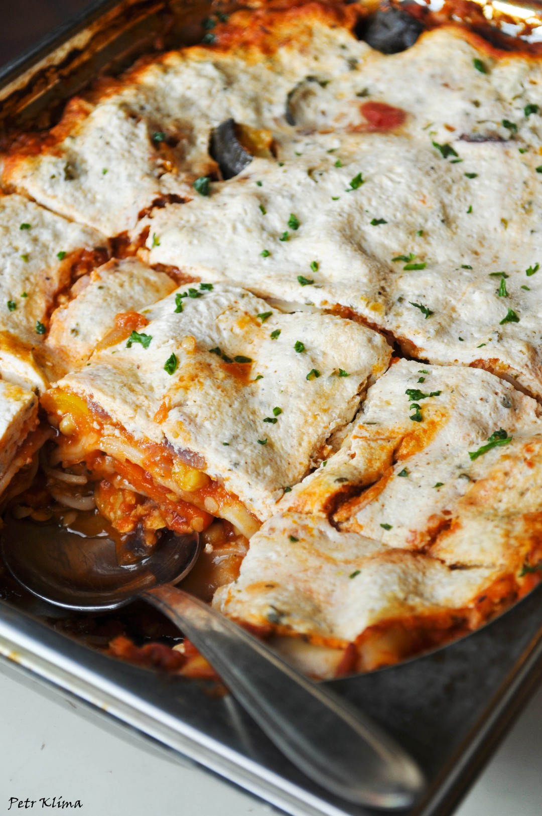 Cizrnové lasagne