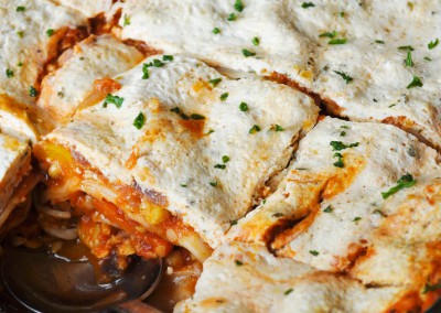 Cizrnové lasagne