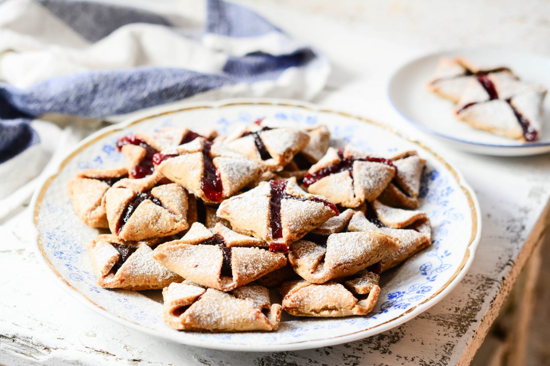 Veganské šátečky s marmeládou