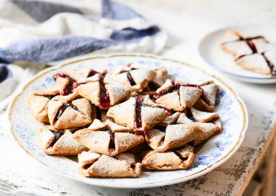 Veganské šátečky s marmeládou