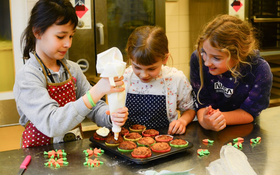 Kroužek vaření- CUPCAKY s mrkvičkami