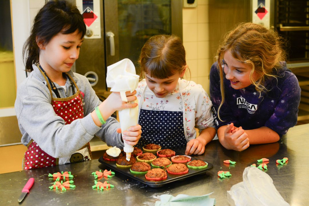 Kroužek vaření- CUPCAKY s mrkvičkami