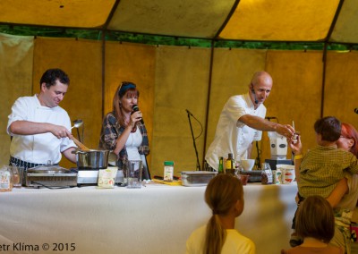 Biodožínky 2015 /fotoreport z cooking show/