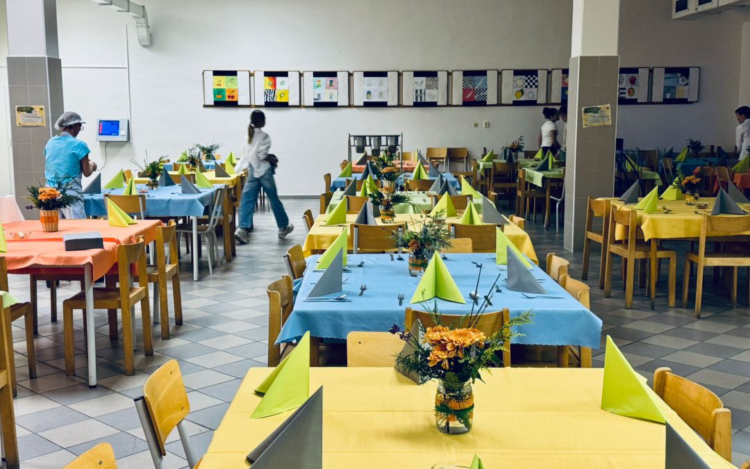 Svatomartinská hostina ve školní jídelně